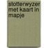 Stotterwyzer met kaart in mapje