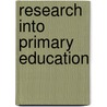 Research into primary education door Onbekend