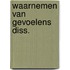 Waarnemen van gevoelens diss.