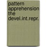Pattern apprehension the devel.int.repr. door Muyen