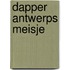 Dapper antwerps meisje