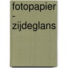 Fotopapier - zijdeglans by Unknown