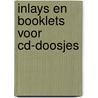 Inlays en booklets voor cd-doosjes door Onbekend