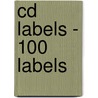 CD labels - 100 labels door Onbekend