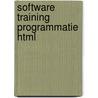 Software training programmatie HTML door R. Werle