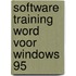 Software training Word voor Windows 95