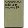 Beginnersboek Excel voor Windows 95 door H. Vonhoegen