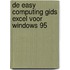 De Easy Computing gids Excel voor Windows 95