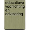 Educatieve voorlichting en advisering door Wibo Burgers
