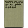Schema indeling syst.kat.op.bibl. jeugd siso by Unknown