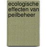 Ecologische effecten van peilbeheer by H. Coops
