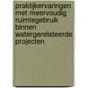 Praktijkervaringen met meervoudig ruimtegebruik binnen watergerelateerde projecten by H. Goosen