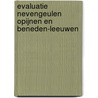 Evaluatie nevengeulen Opijnen en Beneden-Leeuwen by J. Simons
