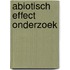Abiotisch effect onderzoek