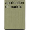 Application of models door G.E. Arnold
