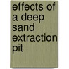 Effects of a deep sand extraction pit door M. Boers