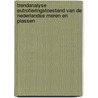 Trendanalyse eutrofieringstoestand van de Nederlandse meren en plassen door R. Portielje