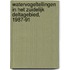 Watervogeltellingen in het zuidelijk Deltagebied, 1987-91