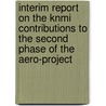 Interim report on the KNMI contributions to the second phase of the aero-project door Onbekend