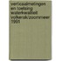 Verticaalmetingen en toetsing waterkwaliteit Volkerak/Zoommeer 1991