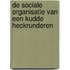 De sociale organisatie van een kudde Heckrunderen
