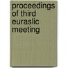 Proceedings of third euraslic meeting door Leeuwen