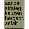 Aanzet strateg. keuzen hergebr. asfalt door Adolph Hendriks