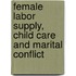 Female labor supply, child care and marital conflict