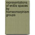 Representations of Erdös Spaces by Homeomorphism Groups