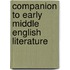 Companion to early middle english literature