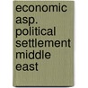 Economic asp. political settlement middle east door Onbekend