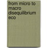From micro to macro disequilibrium eco door Springer