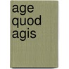 Age quod agis door Datema