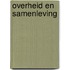 Overheid en samenleving
