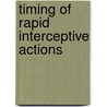 Timing of rapid interceptive actions by Bootsma