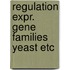 Regulation expr. gene families yeast etc