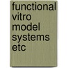 Functional vitro model systems etc door Plantje