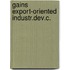 Gains export-oriented industr.dev.c.