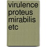 Virulence proteus mirabilis etc door Peerbooms