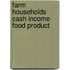 Farm households cash income food product