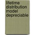 Lifetime distribution model depreciable