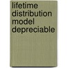 Lifetime distribution model depreciable door Immanuel Bekker