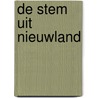 De stem uit Nieuwland door S. Desmet