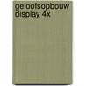 Geloofsopbouw display 4x door Onbekend
