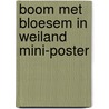 Boom met bloesem in weiland mini-poster by Unknown