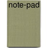 Note-pad door Onbekend