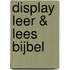 Display Leer & Lees Bijbel