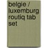 Belgie / Luxemburg Routiq Tab set 