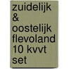 Zuidelijk & Oostelijk Flevoland 10 KVVT set  by Unknown