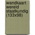 Wandkaart Wereld staatkundig (133x98)